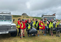 Pupils from Denbury Primary School complete epic walk