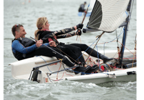 Regatta action on the Exe