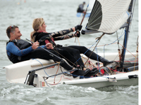 Regatta action on the Exe