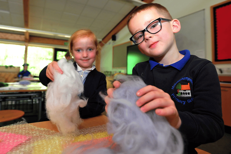 Moretonhampstead Primary School felting workshop