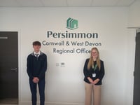 Student checks out building industry 