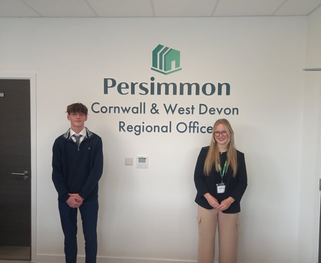 Student checks out building industry 