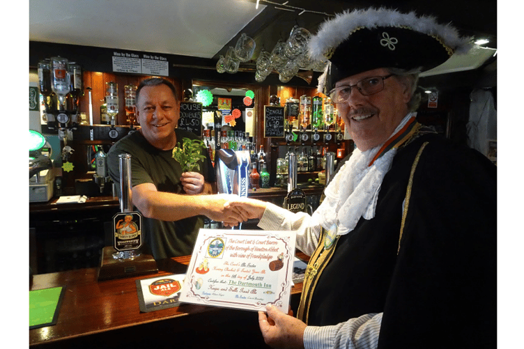 Cheers to the annual ale tasting in Newton Abbot