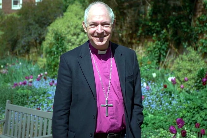 The Bishop of Exeter, the Rt Rev Robert Atwell, is due to retire in September.
Picture; Diocese of Devon (27-7-23)