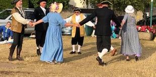 Zebediah the pirate returns to Shaldon Green