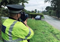 Police clock speeding drivers