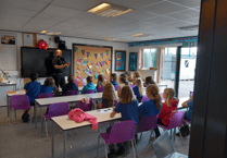 Pupils show 'excellent understanding' as police team pay visit 