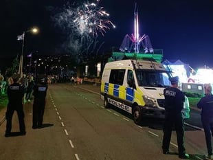 Increased police presence in town over weekend of carnival events