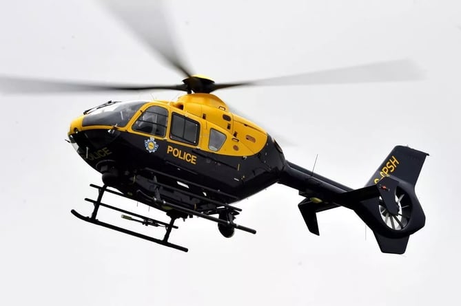 The police helicopter (NPAS) - 2023
