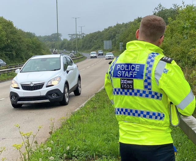 Police crackdown on A380 sees 1,800 drivers caught in six hours