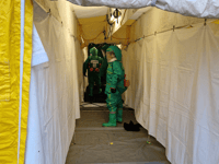 ICYMI: Moorland firefighters team up for decontamination training