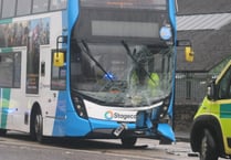 Multiple car collision leaves central Newton Abbot road closed