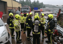 Firefighters gather in Heathfield for entrapment exercise