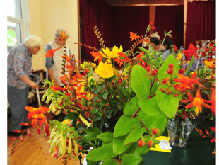 There was a riot in Denbury... of colour!
