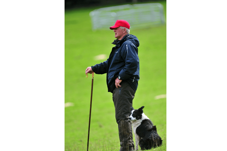Jed Watson from Postbridge with Wren