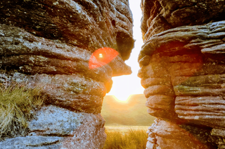 Dartmoor stock image 