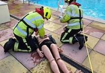 ICYMI: Firefighters poolside for latest training exercise