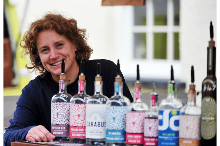 Gin and bear it - Claire Hyne from Moreton-based Papillon Gin.