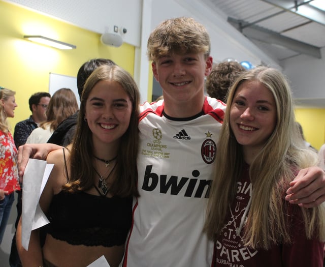 PICTURES: Impressive results for South Dartmoor Community College