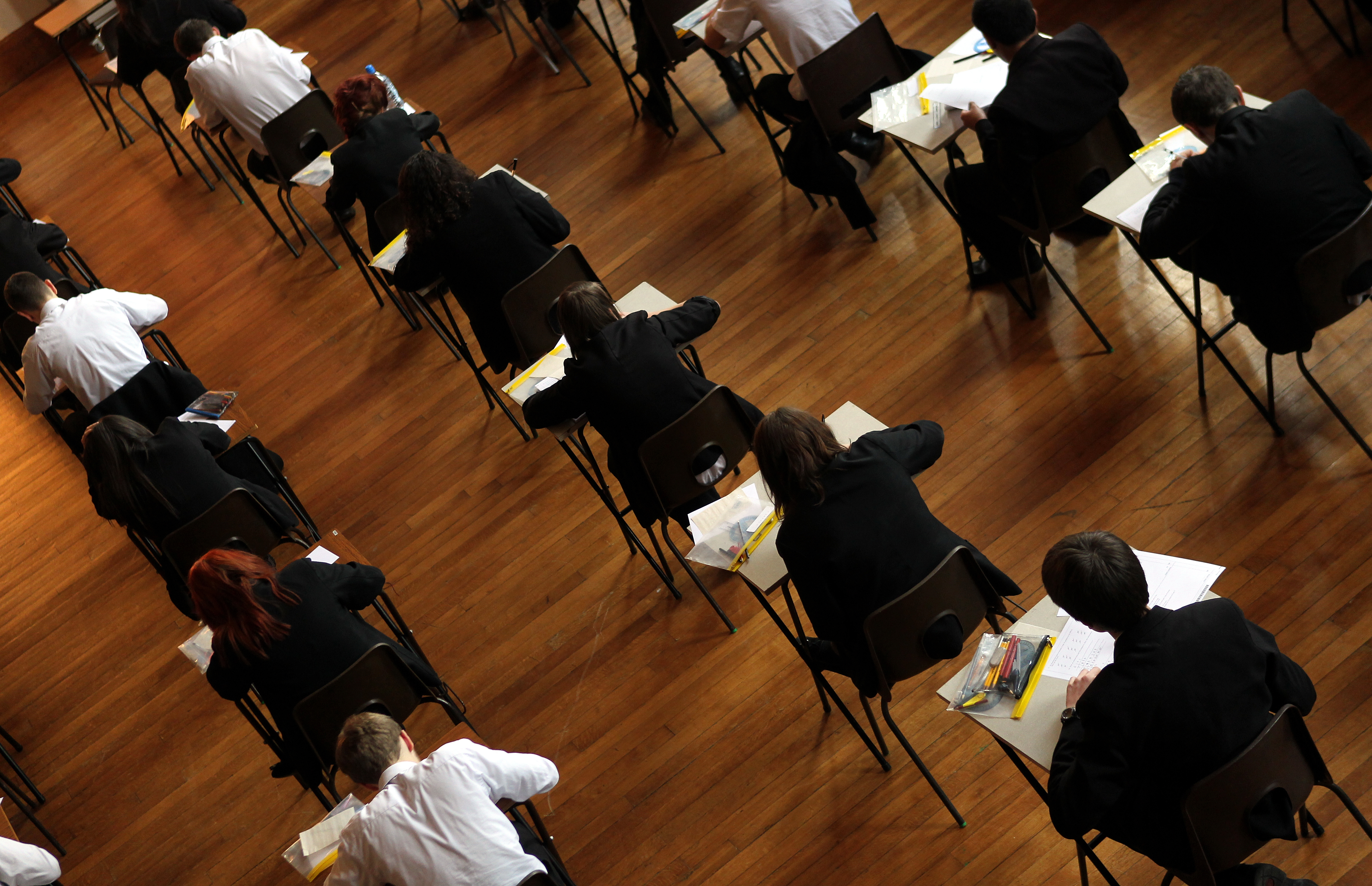 Tumbling number of high performing GCSE students in Devon
