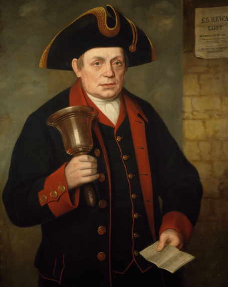 Portrait of Jacob Wilson (1799-1882) Last Birmingham Town Crier, 1868-69 by William Thomas Roden