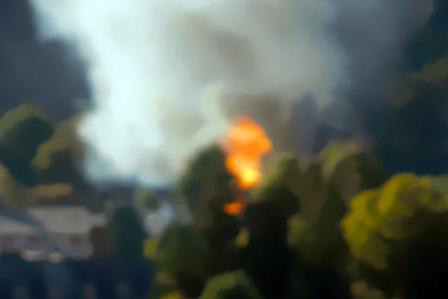 Explosions as shed is destroyed in fire at Totnes