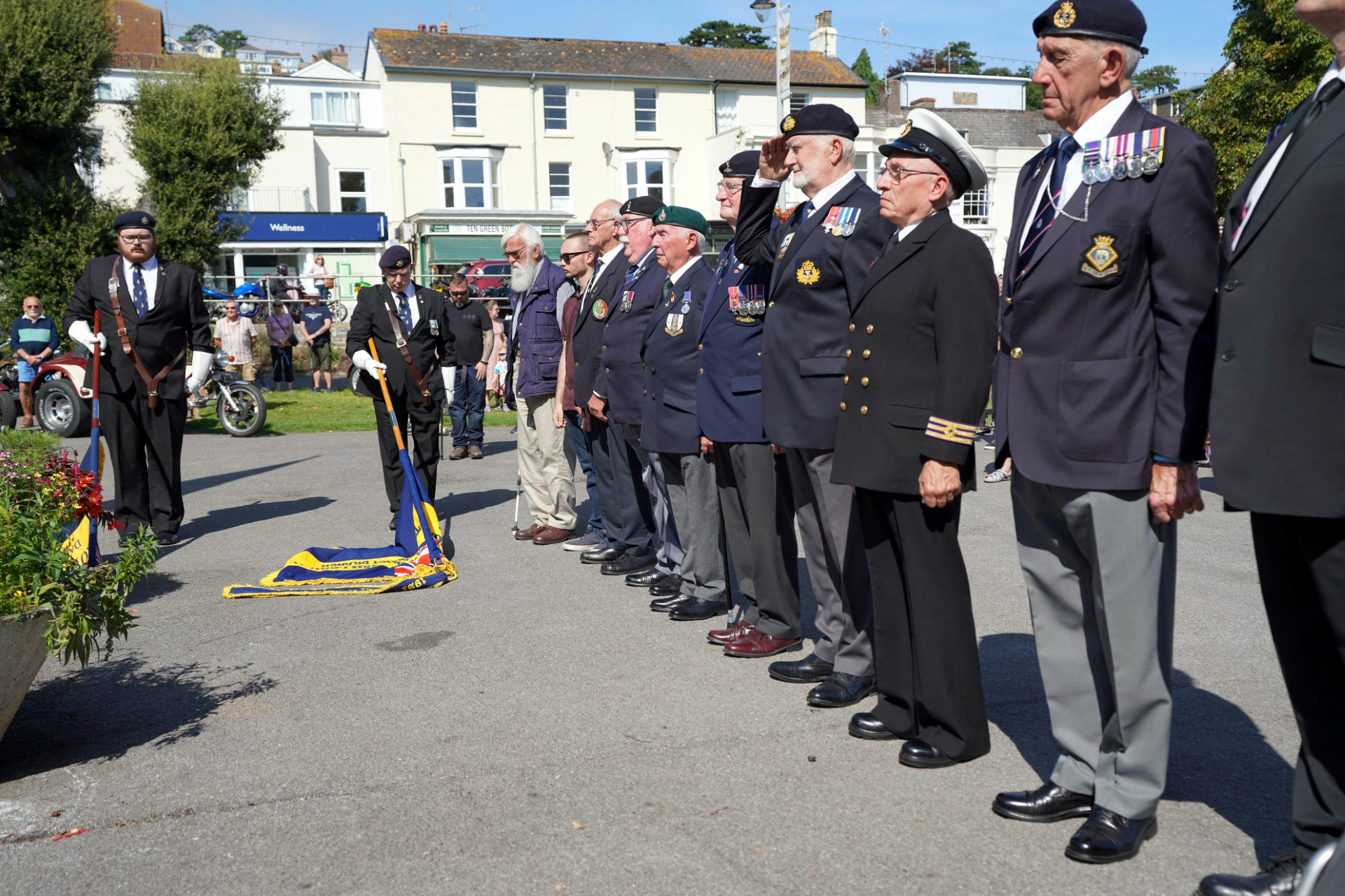 Day in Dawlish commemorates 'Red Duster' heroes