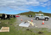 Rangers appeal for information over fly tipping on the moor 