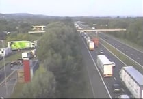Delays for drivers after M5 crash 