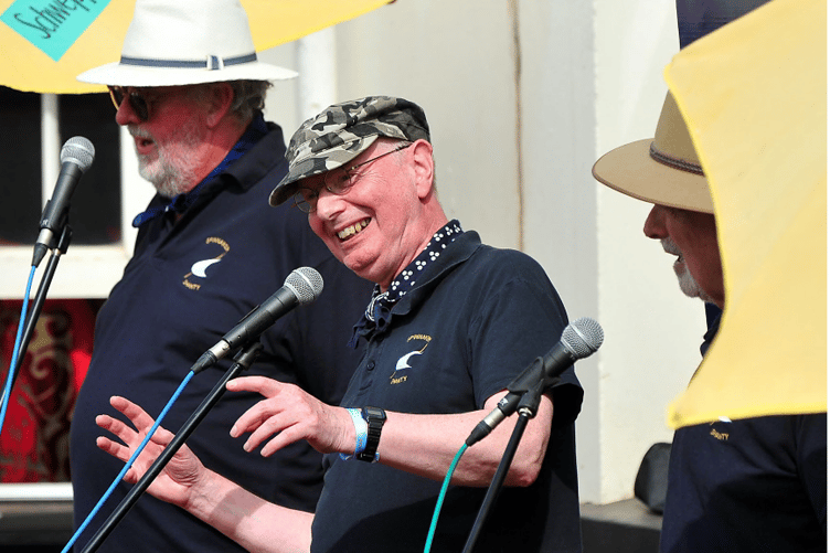 Songs on the shore from Spinnaker Shanty.