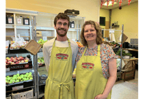 Temporary home for some of Newton's market traders