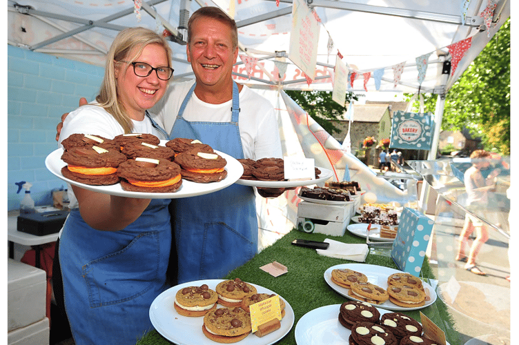 Charlie and Rob Deeley from Big Bakes Bakery.