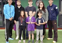 Budding stars of Dawlish centre court