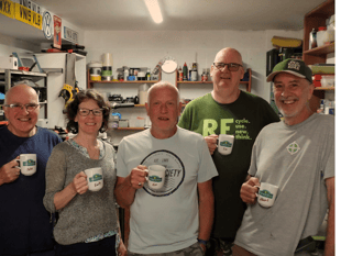 Great times for Newton Abbot make do and mend group