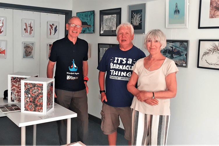 Toby Sherwin, Mike Puleston and Anne Gwynn.