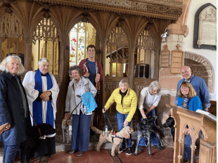 All creatures great and small attend their very own church service