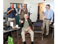 Rotary Club of Ashburton & Buckfastleigh celebrate Len's 100th