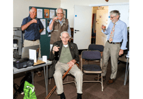 Rotary Club of Ashburton & Buckfastleigh celebrate Len's 100th