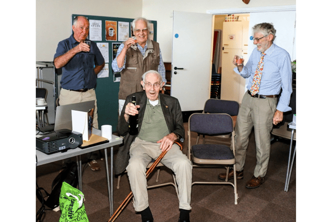 Rotary Club of Ashburton & Buckfastleigh celebrate Len's 100th