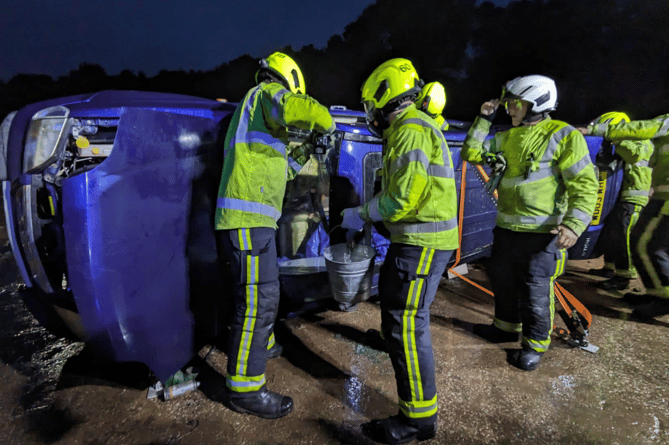 Bovey Tracey Fire Station's latest training night 