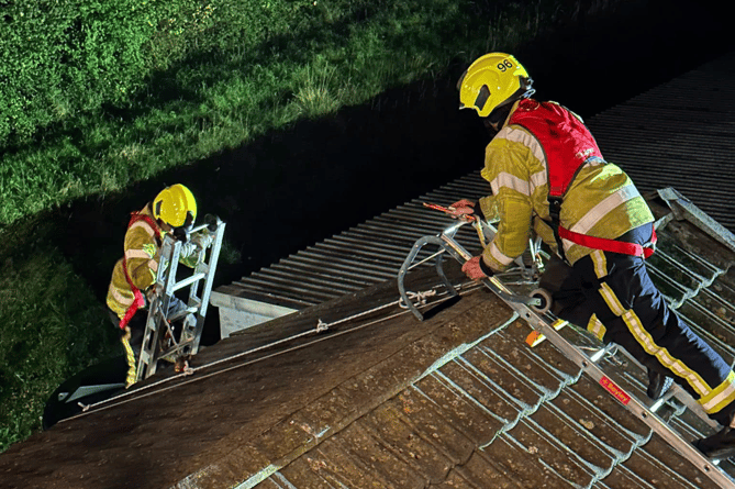 Bovey Tracey Fire Staton's latest training night 
