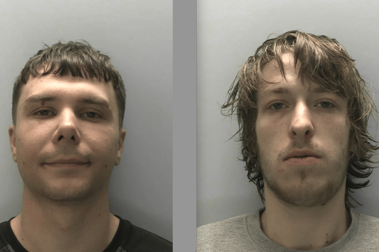 Joseph Vaughan, left, and Thomas Stapleton