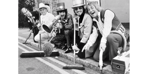 Monster Raving Looney Party in this week's Photographic Memory 