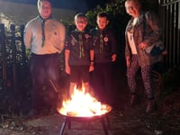 Scouts making the most of new outdoor space