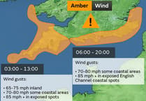 Storm Ciarán will cross the South West on Thursday

