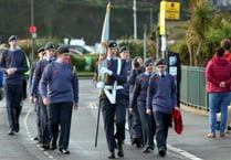 Teignmouth pauses for poignant reflection to mark Remembrance Sunday