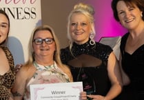 Teignbridge winners from Devon Women in Business awards