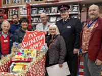 No time like the present for  Salvation Army’s toy appeal