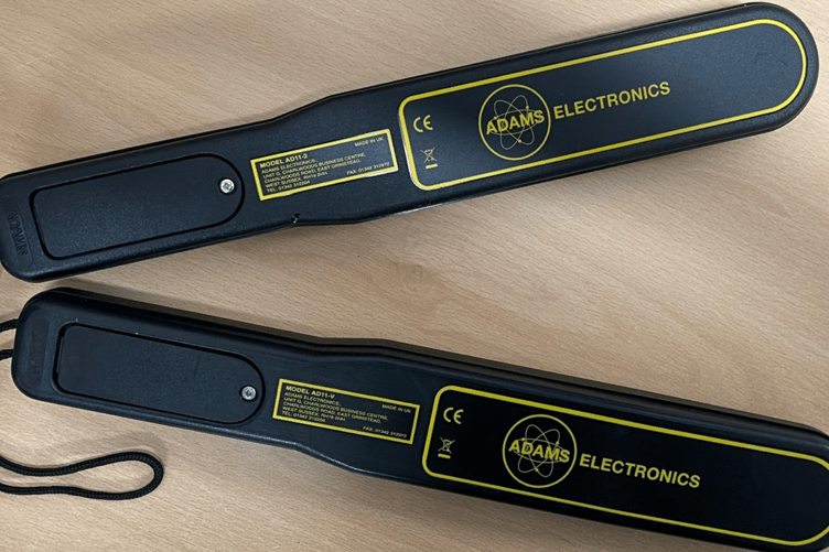 Metal detecting wands distributed to schools in and around Newton Abbot