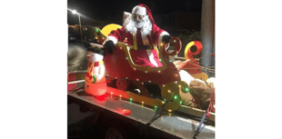 Santa’s checking his list and plotting his route